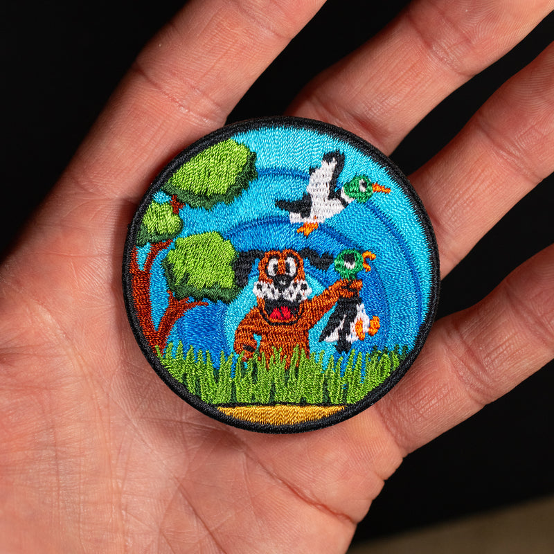 The Simple Life "80s VIDEO GAME DUCK H&NT" Morale Patch