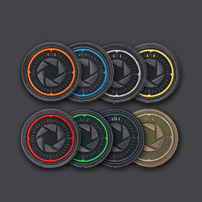 Adventure Photography Morale Patches - The CAMERA color series