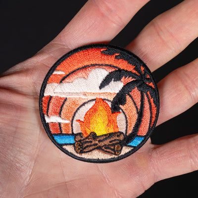 THE SIMPLE LIFE V12 "BEACH CAMPFIRE" Morale Patch