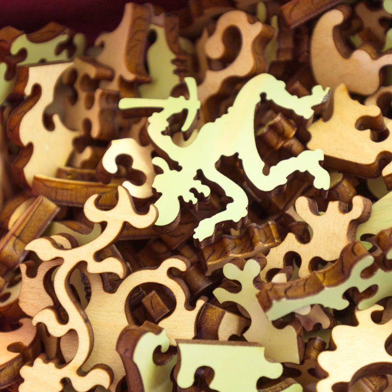 Liberty Puzzles Classic Wooden Jigsaw PUZZLE "Deer Fawn" Photography by Phil Swanson