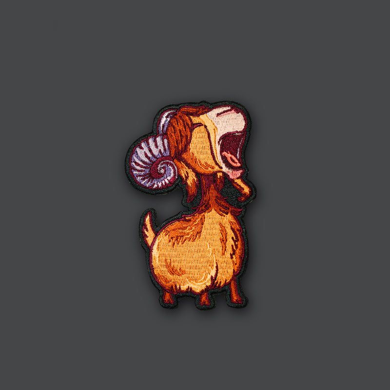 Screaming Goat & G Santa Cookie Morale Patches