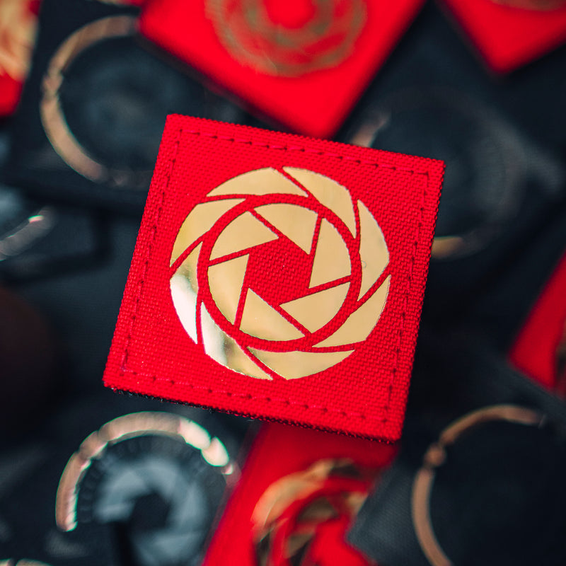 Adventure Photography Laser Cut "RED & GOLD"