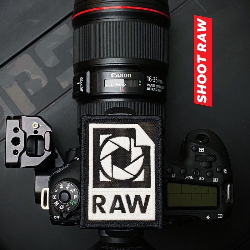 Photography - Embroidered Shoot RAW Patches