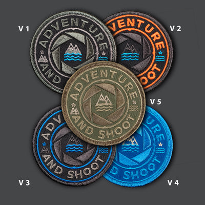 Adventure & Shoot Morale Patches 4 color options