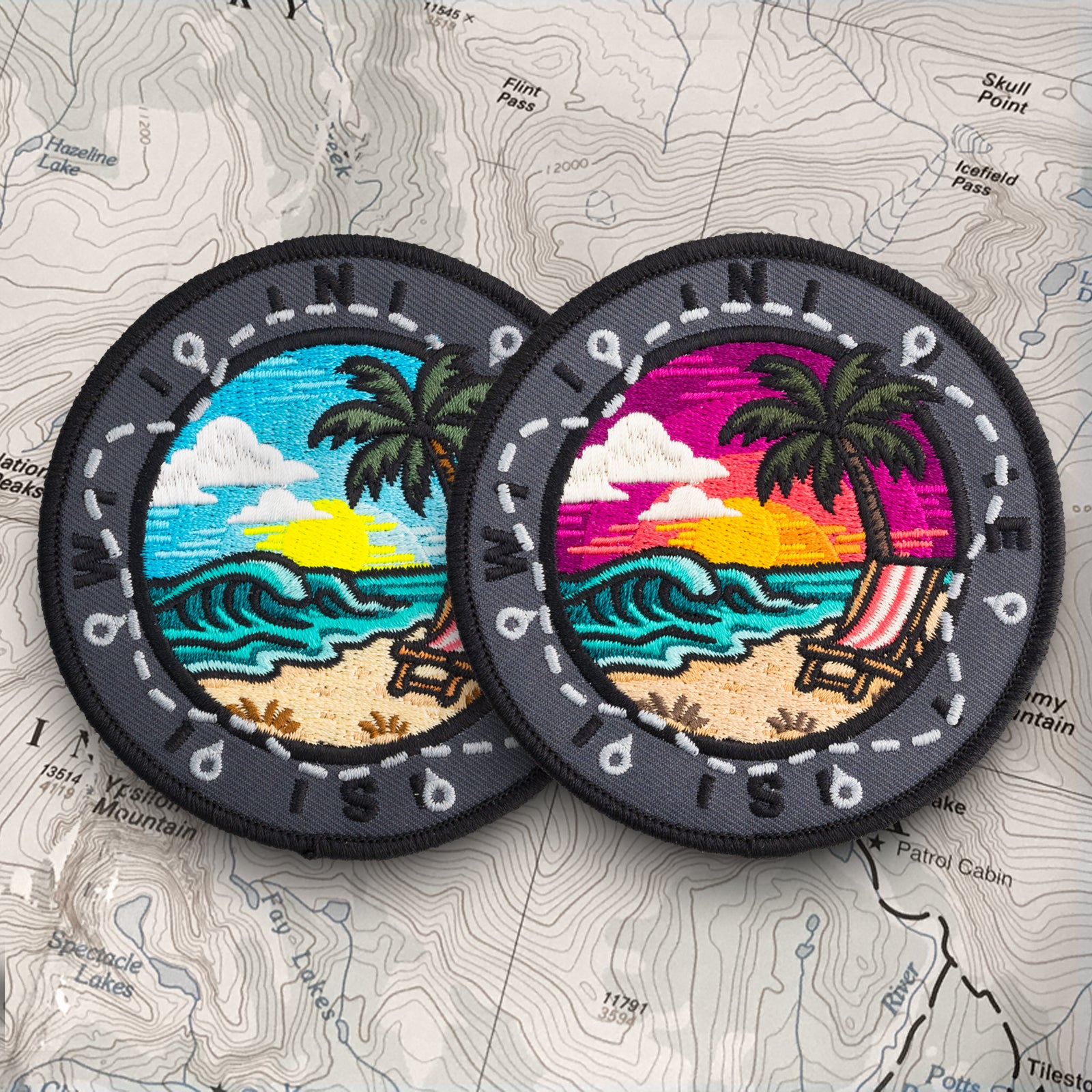 ADVENTURE "BEACH LIFE" morale patches