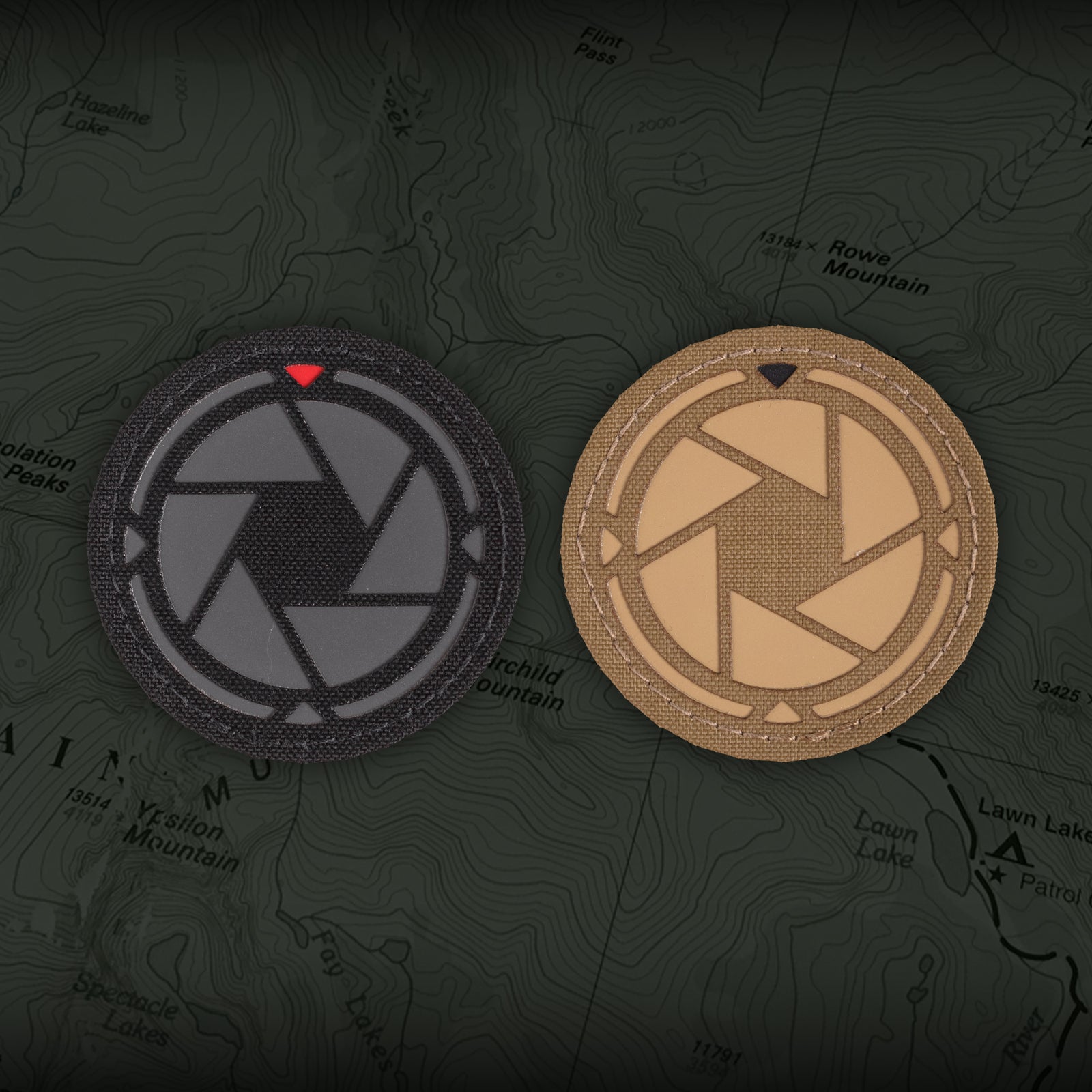 Adventure Photography ROUND Laser Cut morale patches