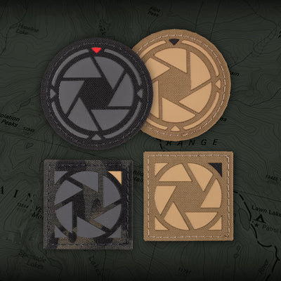Adventure Photography ROUND Laser Cut morale patches