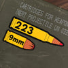 Magnet Ammo Can Label
