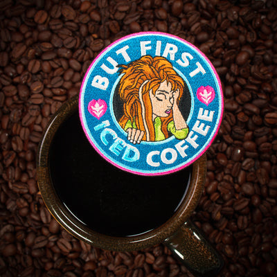 But First ICED Coffee - Morale Patch Collab with Red Ink Patches