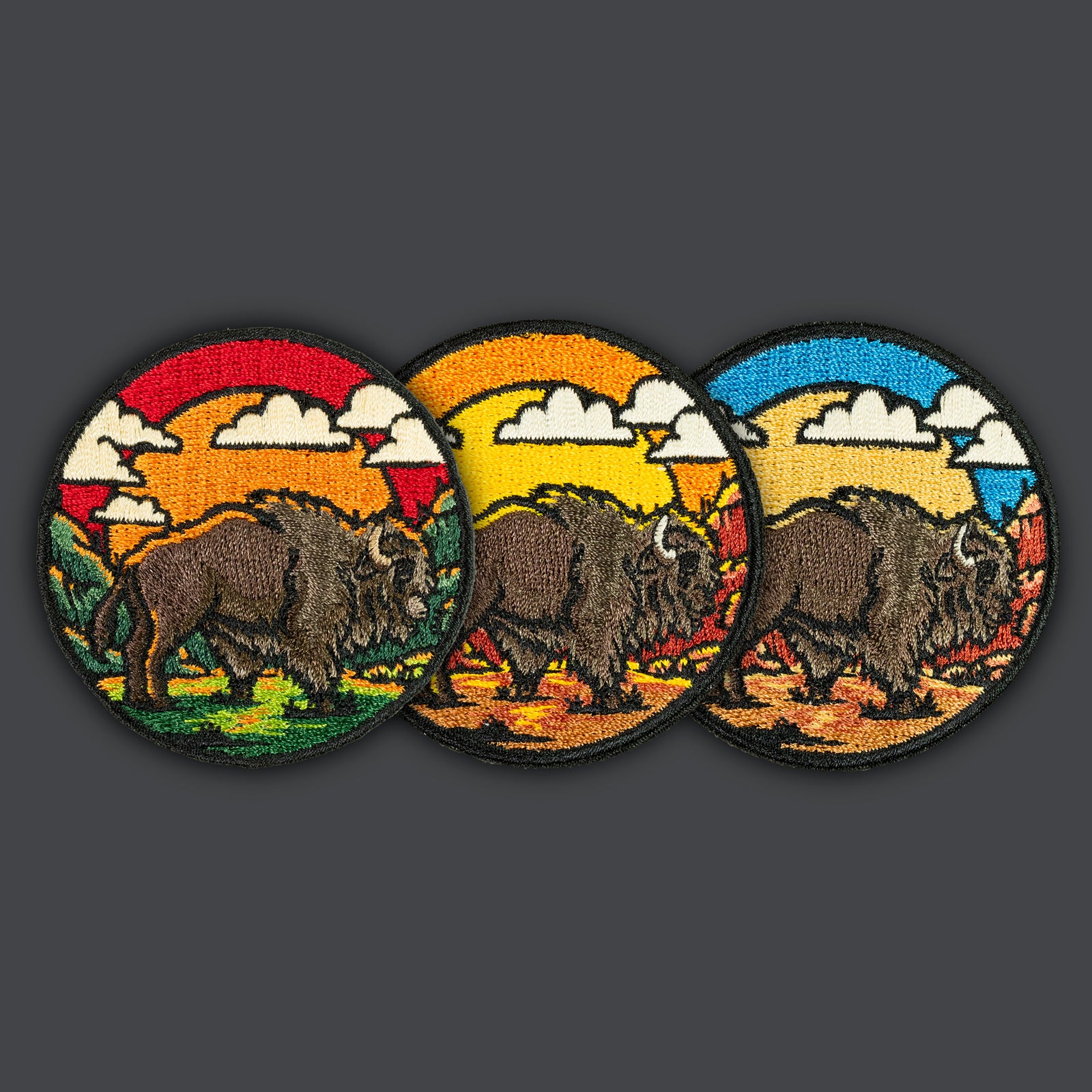 Adventure Wearables "American Bison" Morale Patches