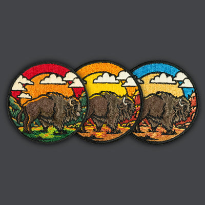 Adventure Wearables "American Bison" Morale Patches