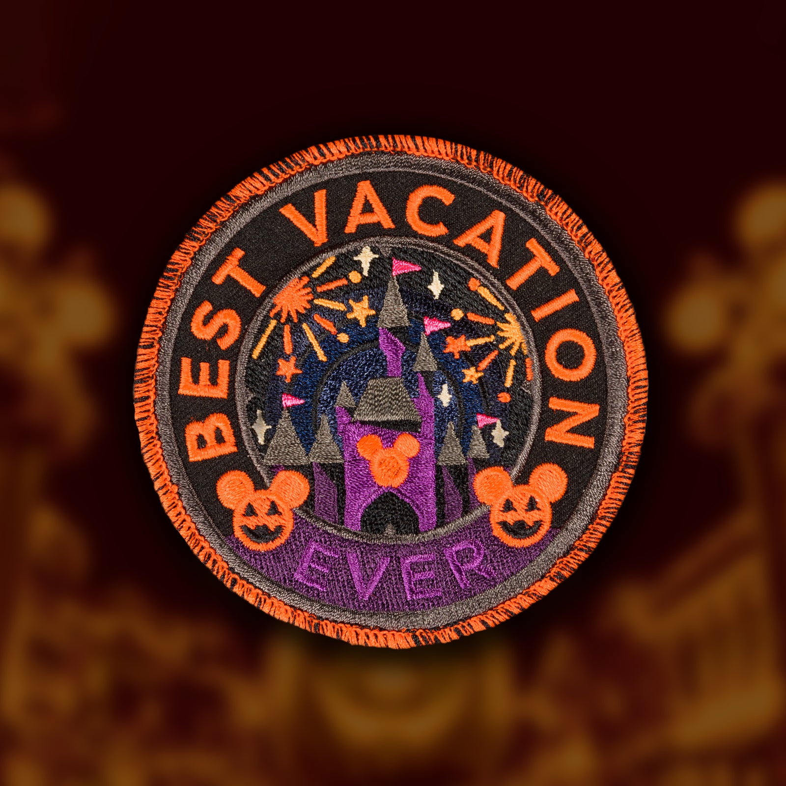 Magical "BVE" Best Vacay Ever -HALLOWEEN Morale Patch