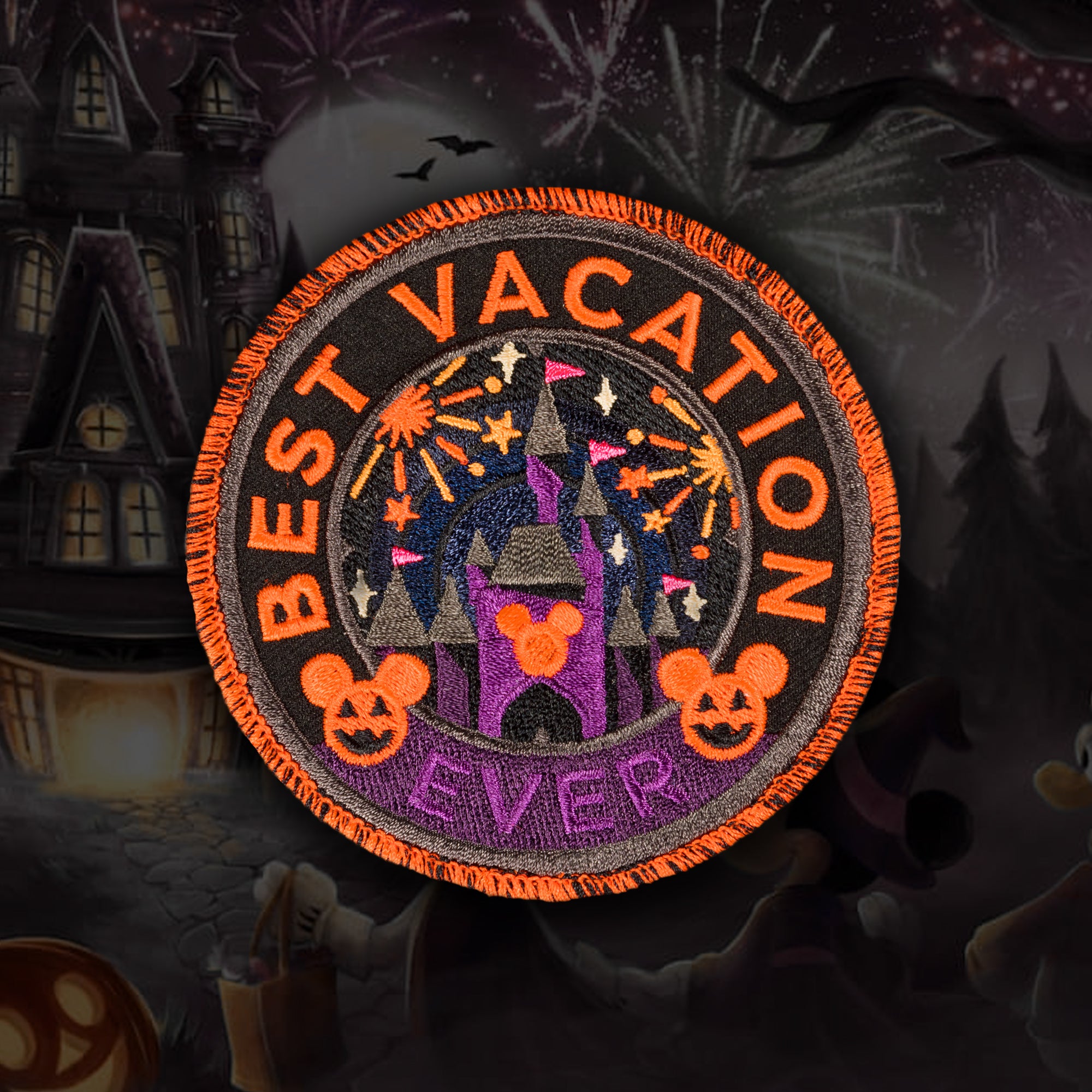 Magical "BVE" Best Vacay Ever - HALLOWEEN Morale Patch