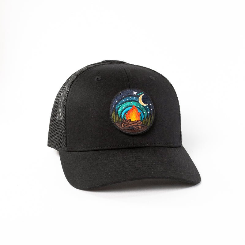 Solid Color Hats Smaller Fitting / Snap back - Custom patch panel - low profile hats