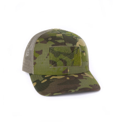 OSFM Camouflage Hats / Snap back - Custom patch panel - low profile hats