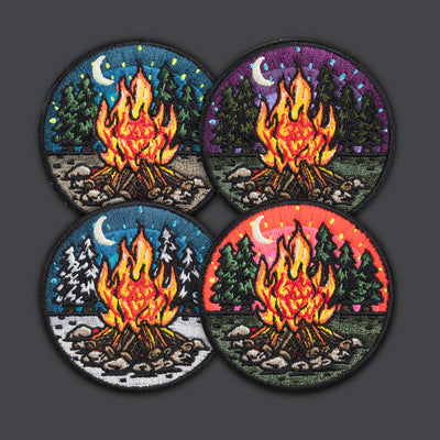 Adventure Wearables "CAMPFIRE" morale patches
