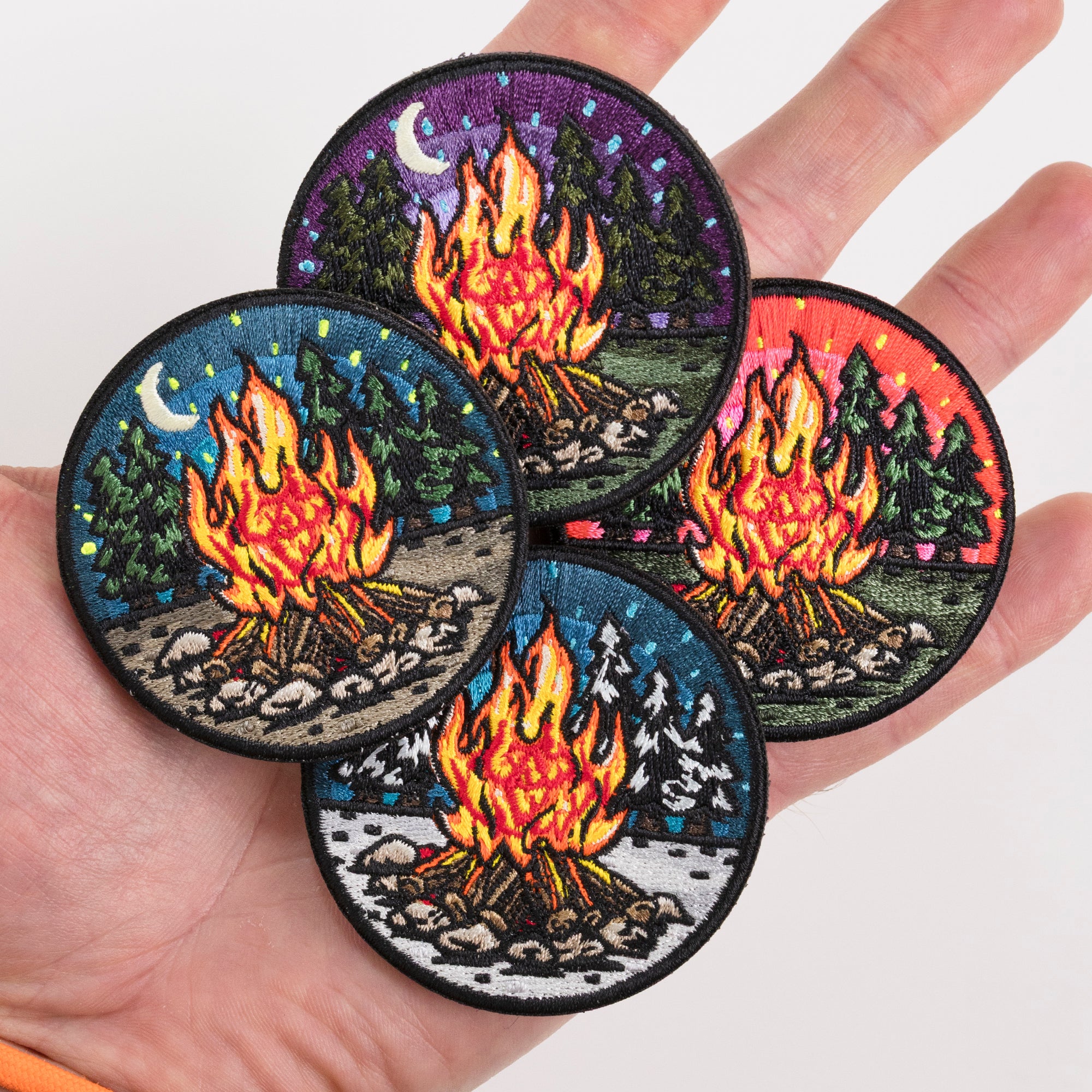 Adventure Wearables "CAMPFIRE" morale patches