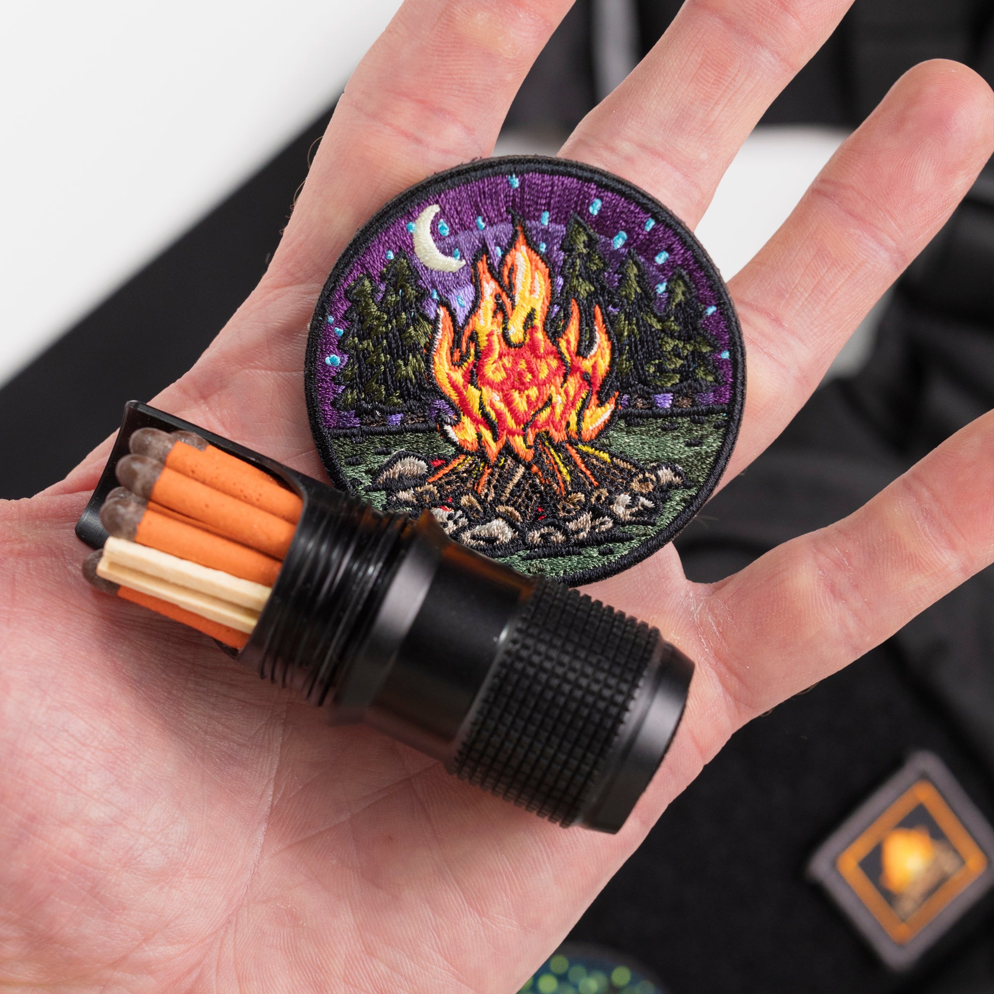 Adventure Wearables "CAMPFIRE" morale patches