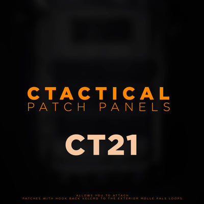 CTactical CT21 Molle morale patch loop panels