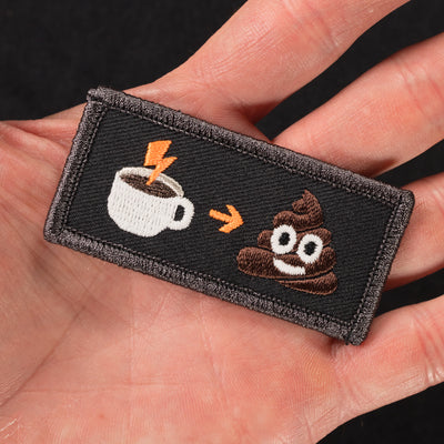 Coffee Then Poop - Morale Patch