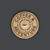 Coffee & Adventure Patches 4 Color options