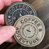 Coffee & Adventure Patches 4 Color options