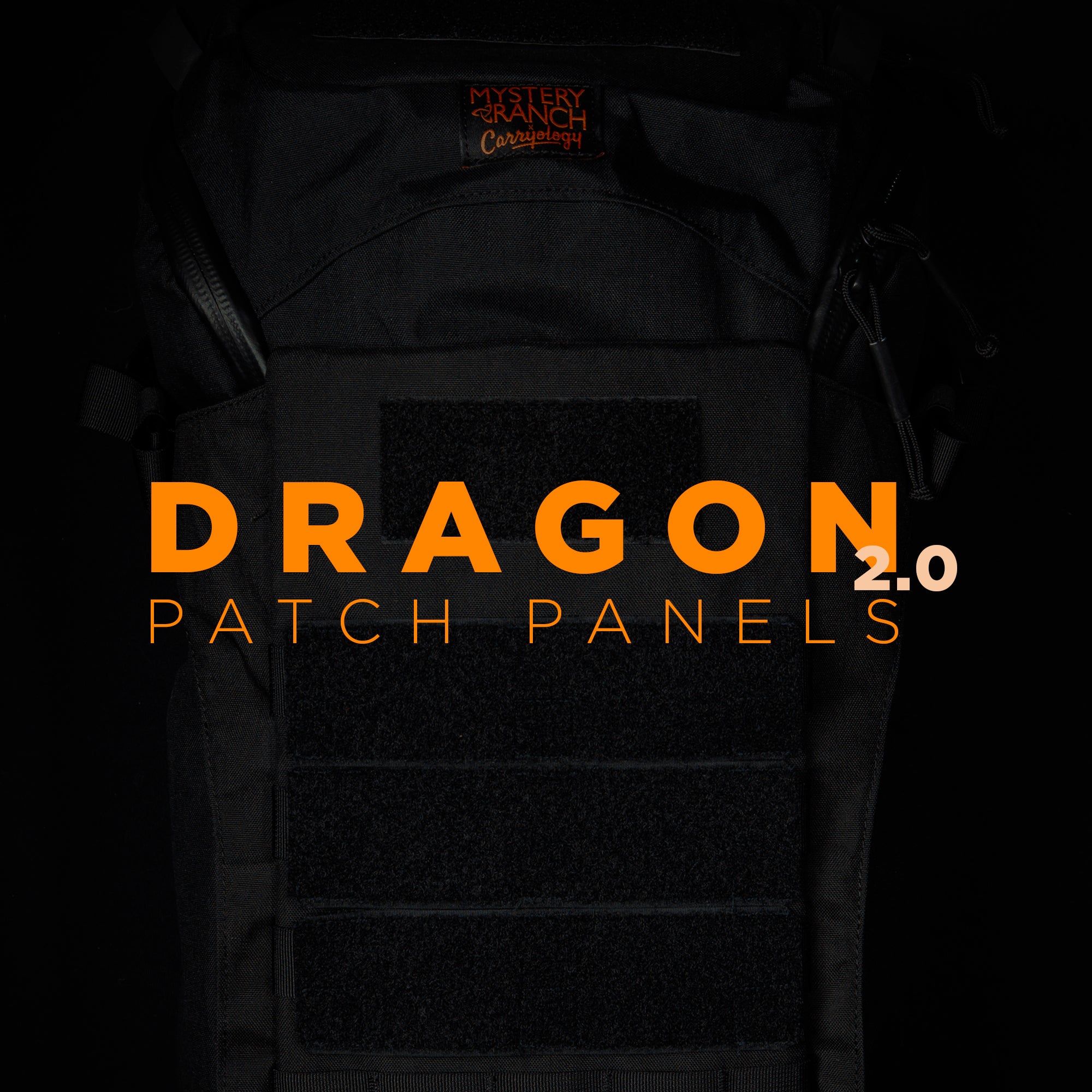 Carryology / Mystery Ranch DRAGON 2.0 Molle morale patch panels