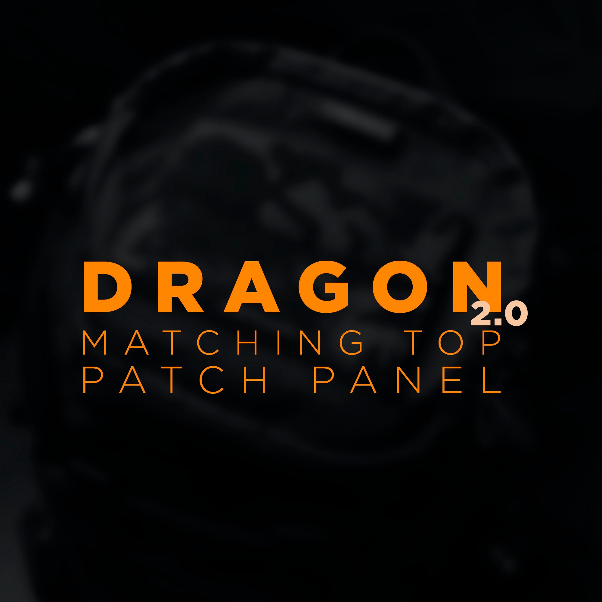 Carryology / Mystery Ranch DRAGON 2.0 MATCHING TOP PATCH panels