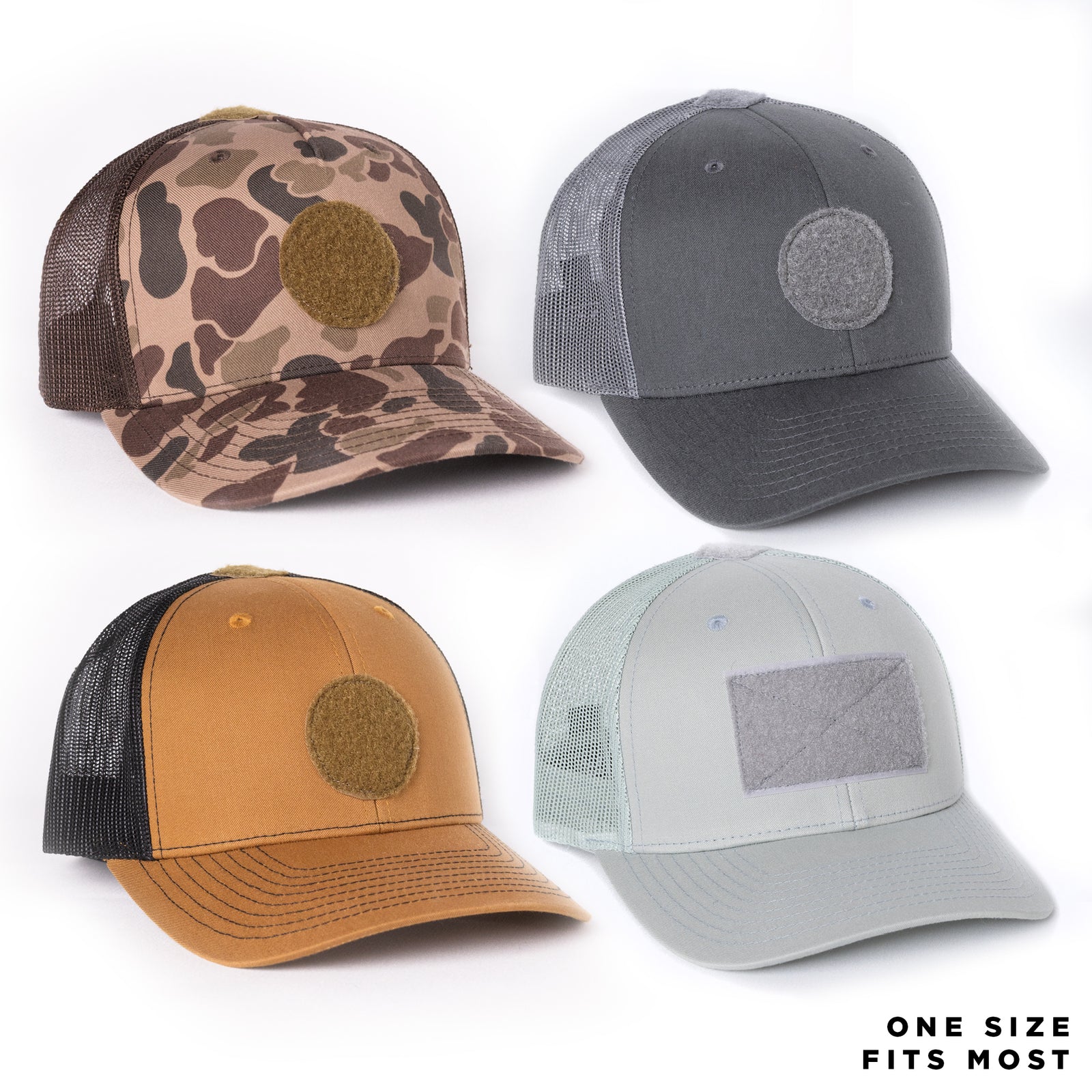 OSFM Hats / Snap back - Custom patch panel - low profile hats