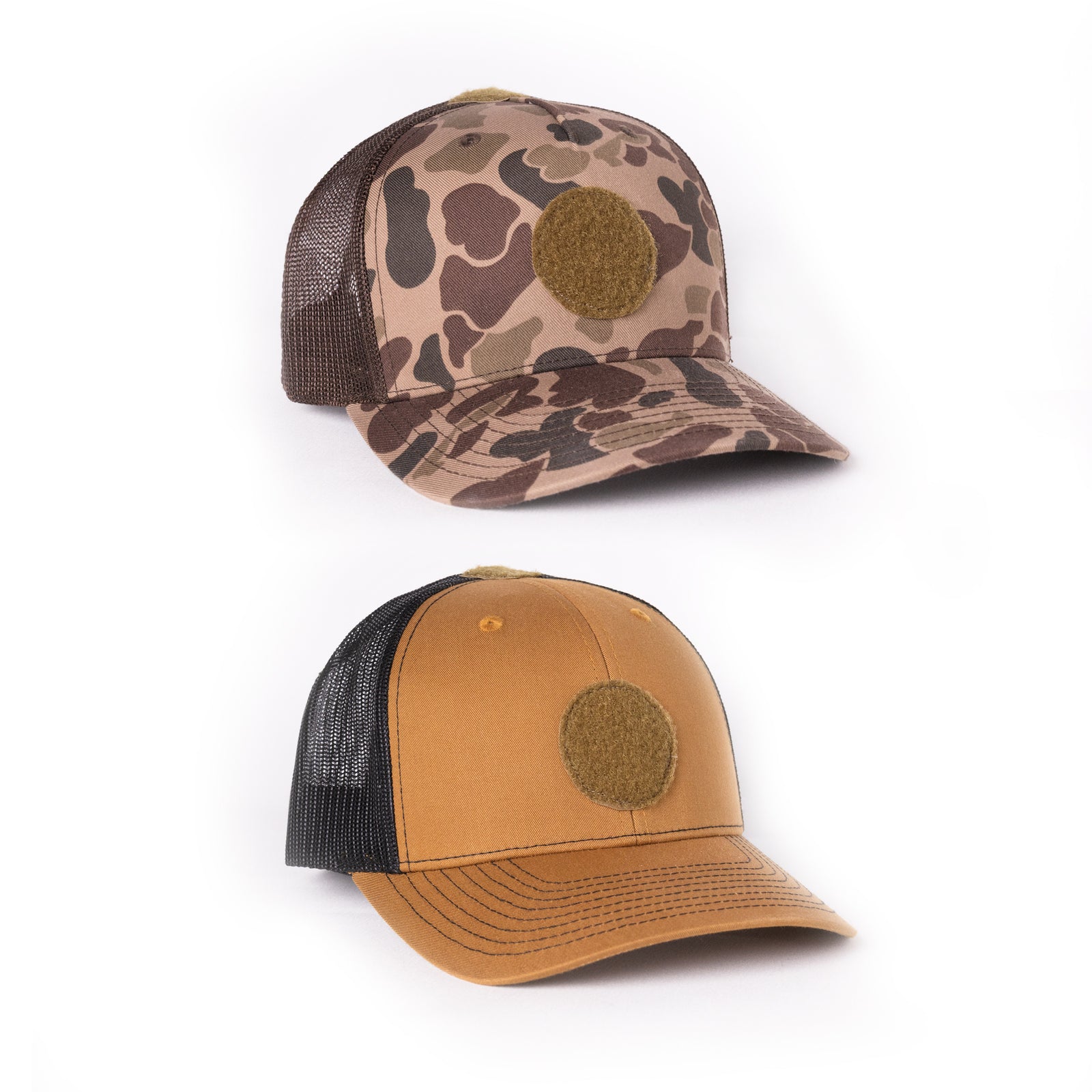 Hats / Snap back - Custom patch panel - low profile hats