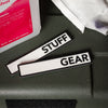 GEAR / STUFF Peel n Stick Label / Patches - Glow in the Dark