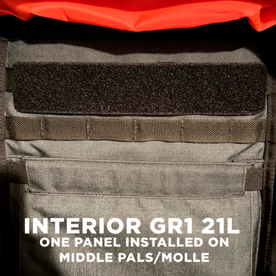 GoRuck GR1 21L & 26L / GR2 26L Molle morale patch loop panels