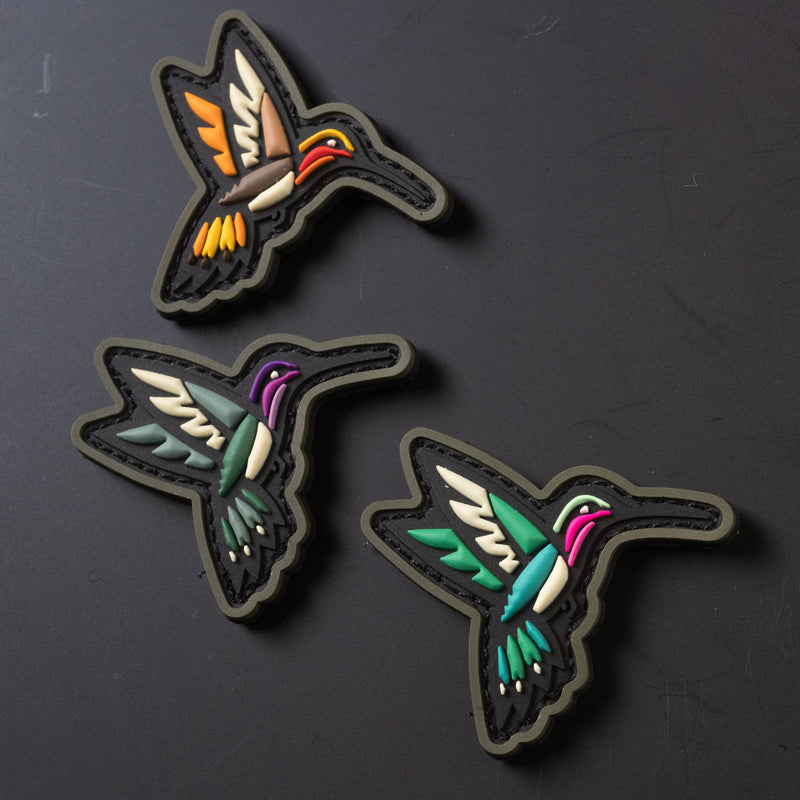Hummingbird PVC Ranger Eye - Morale Patches SOLD AS SINGLES