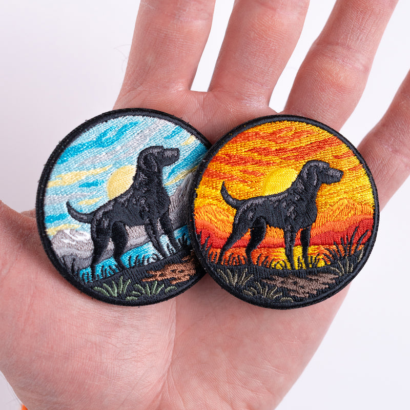 Silhouette Series "HUNT DOG" morale patches