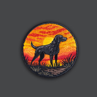 Silhouette Series "HUNT DOG" morale patches