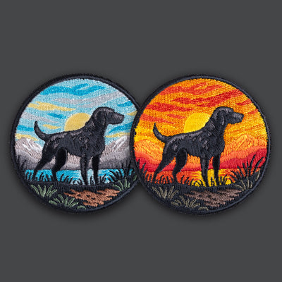 Silhouette Series "HUNT DOG" morale patches