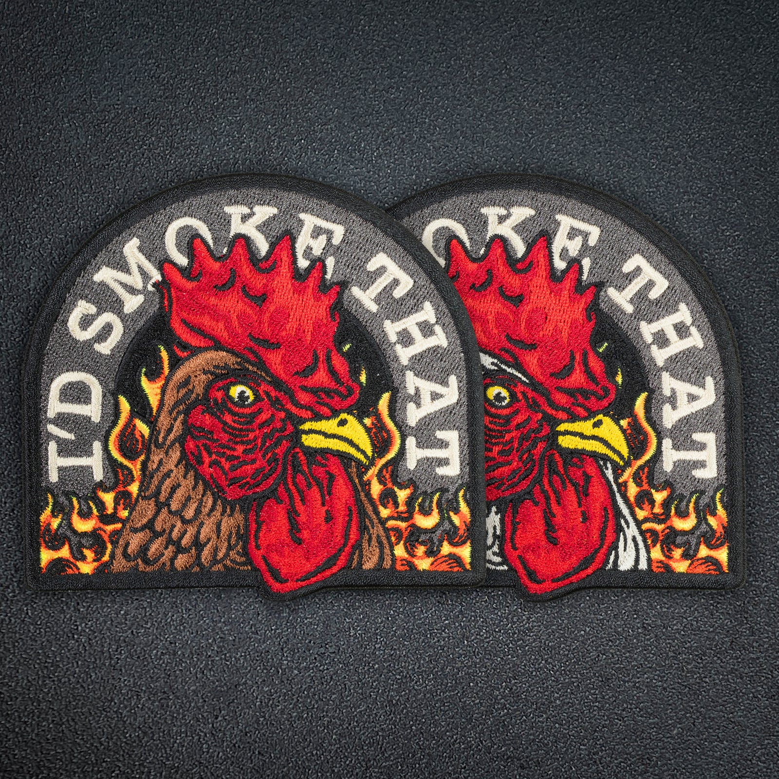 I'D SMOKE THAT V4 "CHICKEN" Morale Patches