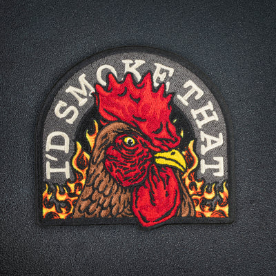 I'D SMOKE THAT V4 "CHICKEN" Morale Patches