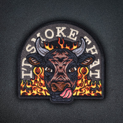 I'D SMOKE THAT V3 "COW" Morale Patches