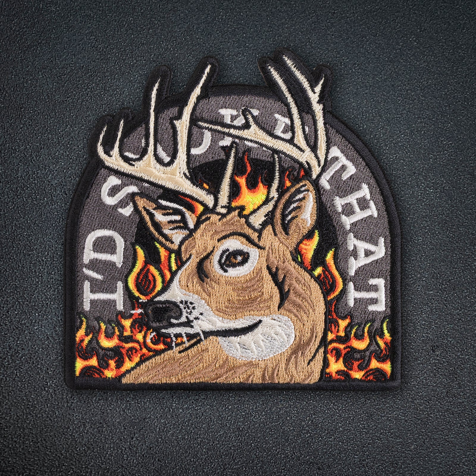 I'D SMOKE THAT V5 "DEER" Morale Patches