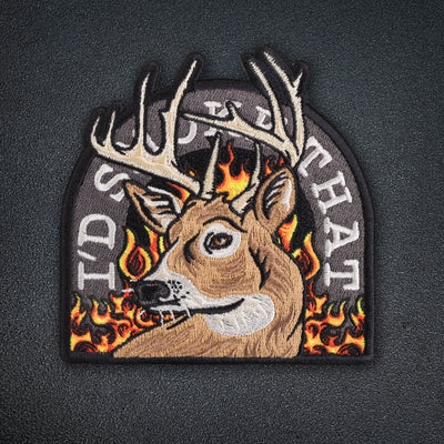 I'D SMOKE THAT V5 "DEER" Morale Patches