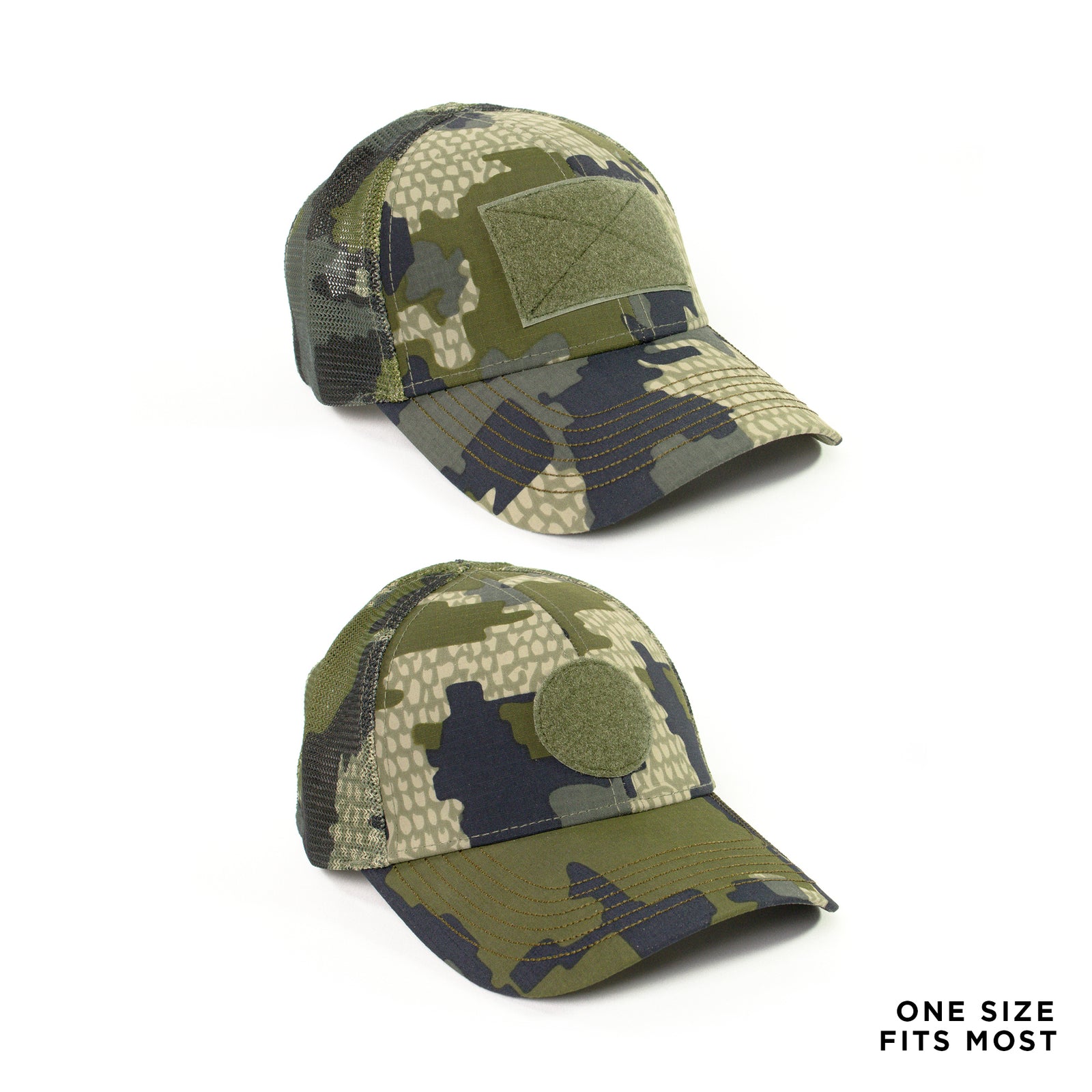 OSFM Kuiu Verde Patch Hats / Snap back - Custom patch panel - low profile hats