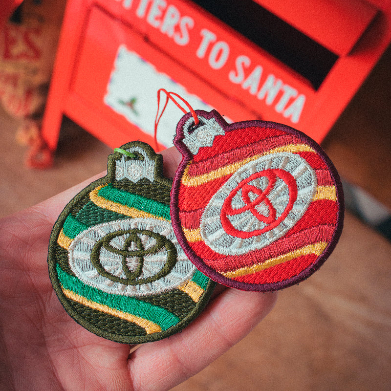 Christmas Ornament / Patch "YOTA" Morale Patch SET