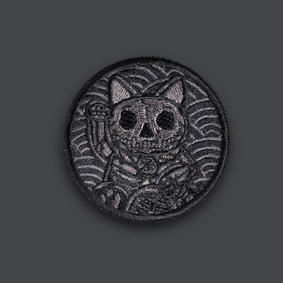 LUCKY CAT Maneki-neko Morale Patches