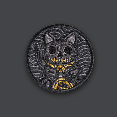 LUCKY CAT Maneki-neko Morale Patches
