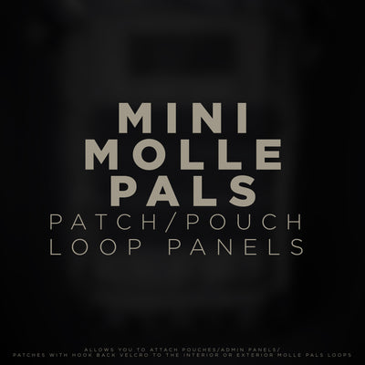 MINI MOLLE morale patch loop panels