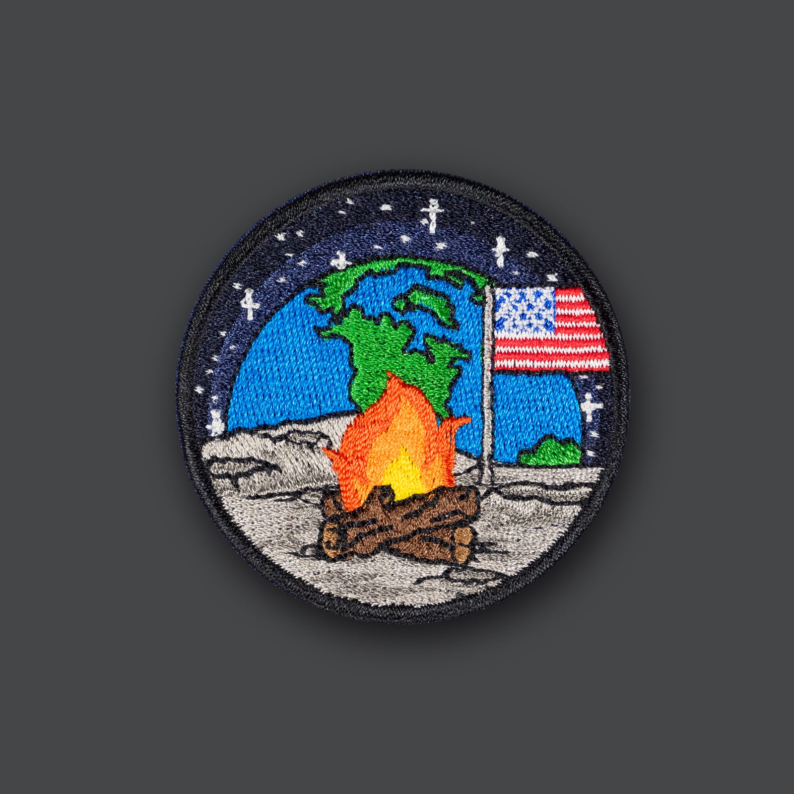 Adventure Wearables "MOON CAMPFIRE" MORALE PATCH GZILA COLLAB