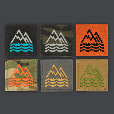 Mountains Morale Patches - 6 COLOR OPTIONS