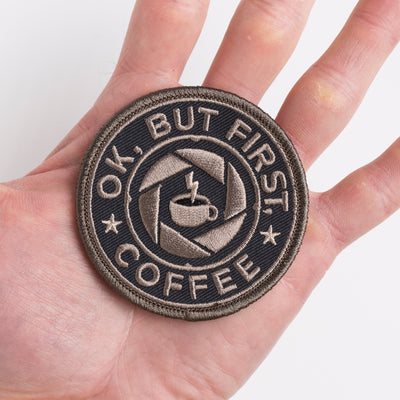 Ok, But First, Coffee Morale Patch