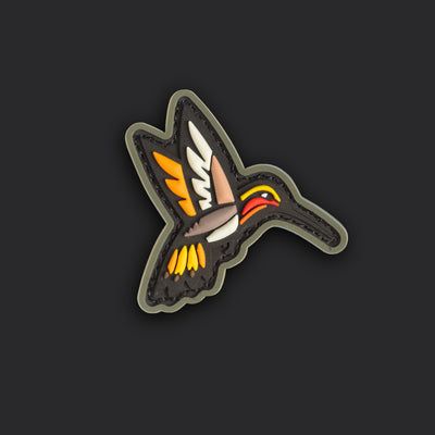 Hummingbird PVC Ranger Eye - Morale Patches SOLD AS SINGLES